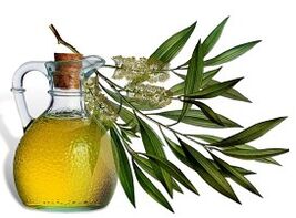 Tratamento de aceite de madeira de té